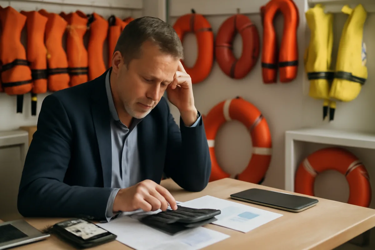 Noleggio di attrezzature di sicurezza nautica: come valutare costi e benefici reali
