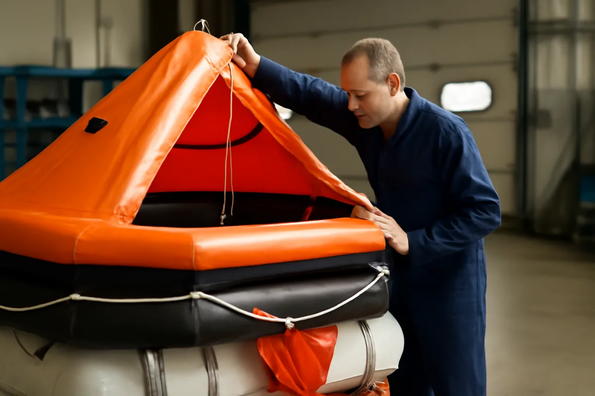 Cos'è il collaudo annuale della zattera di salvataggio? Quando devi effettuarlo per non rischiare