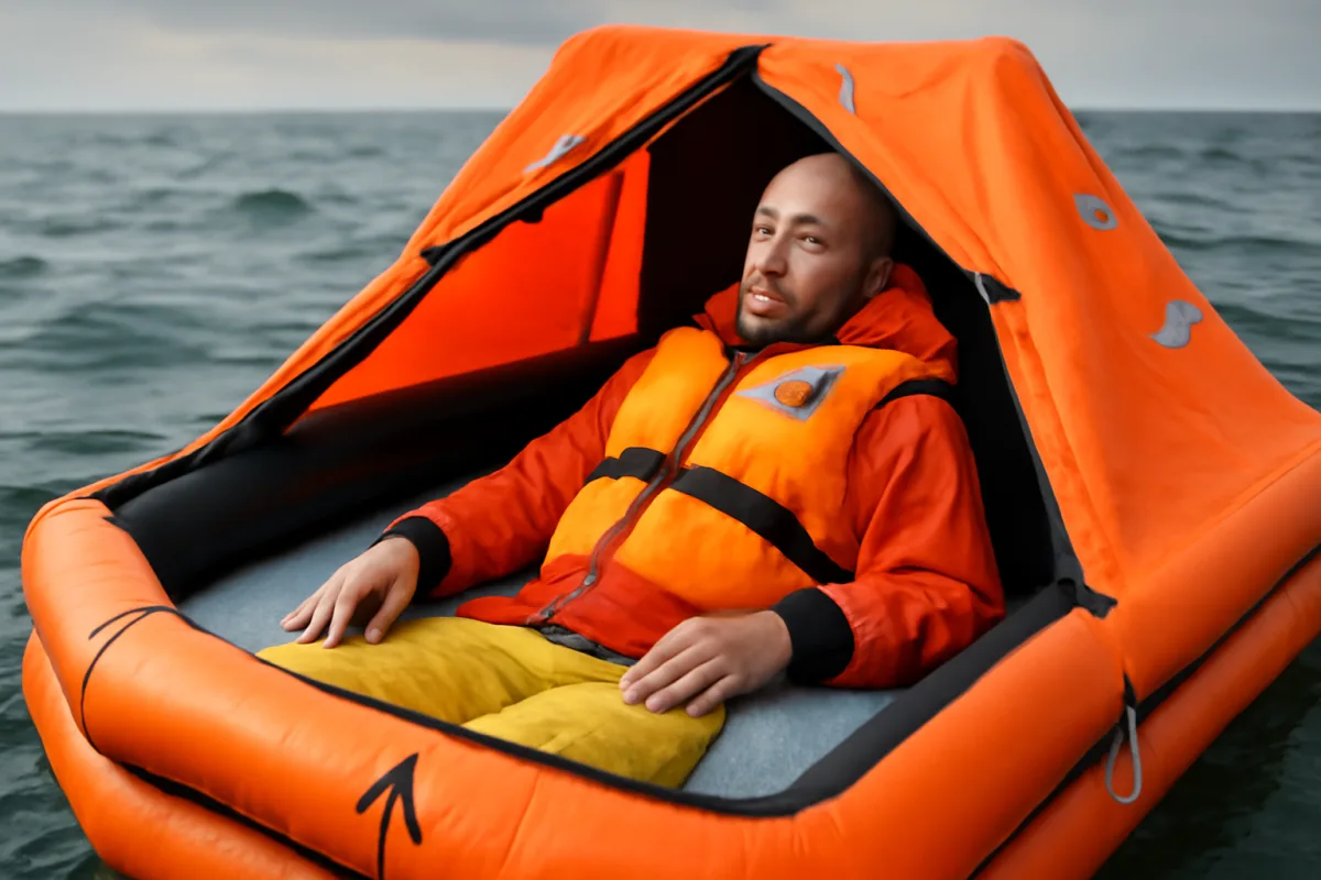 Quali sono i vantaggi delle zattere con pavimento isolato? Come migliorano comfort e sicurezza in attesa dei soccorsi