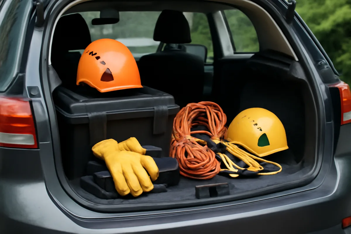 Trasporto delle attrezzature di sicurezza in auto: la soluzione pratica per non deteriorarle