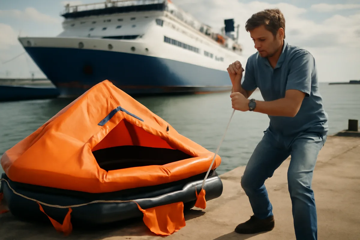 Durata omologazione zattere di salvataggio: come non restare bloccato in porto